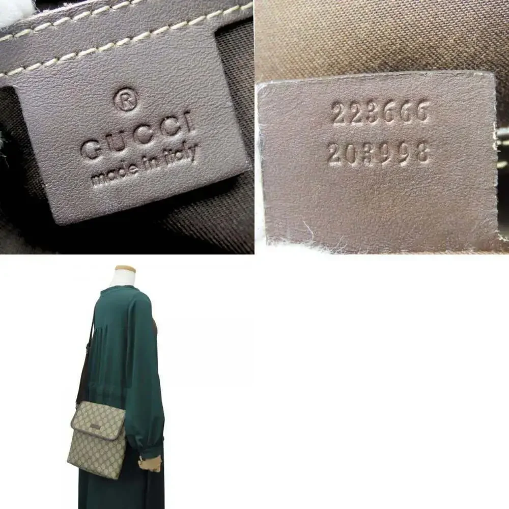 GUCCI Brown Leather Shoulder Bag - Picture 10 of 11